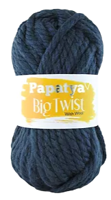 Papatya Big Twist With Wool kolor petrol 55270 (1)