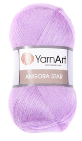 Yarn Art Angora Star kolor wrzosowy 9560