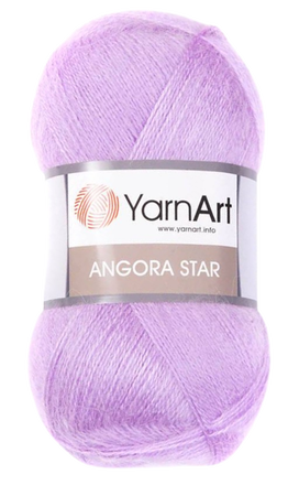 Yarn Art Angora Star kolor wrzosowy 9560 (1)