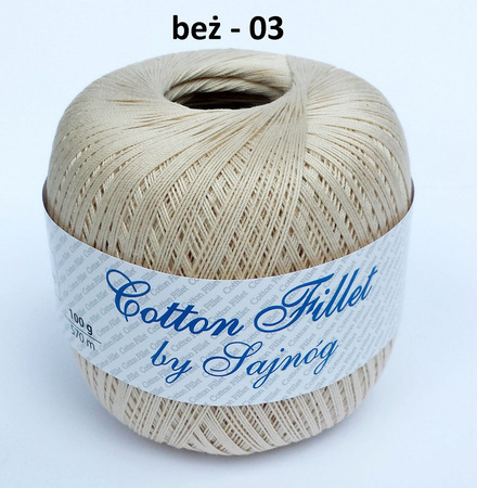 Cotton Fillet by Sajnóg kolor beżowy 00003 (1)