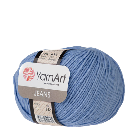 Yarn Art Jeans 15 kolor niebieski (1)
