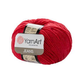 Yarn Art Jeans 26 kolor mikołajkowy