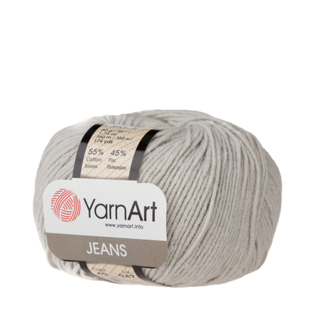 Yarn Art Jeans 49 kolor szaro beżowy (1)