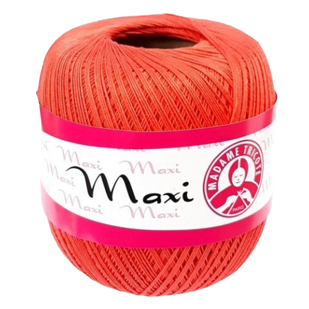 Maxi Madame Tricote kolor KORALOWA CZERWIEŃ 4910 (1)