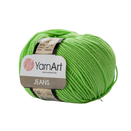 Yarn Art Jeans 60 kolor kermitowy (1)