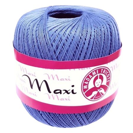 Maxi Madame Tricote kolor NIEBIESKI 5351 (1)