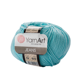 Yarn Art Jeans 76 kolor błękitny