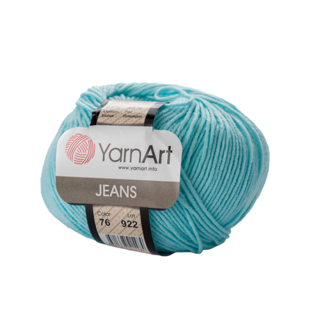 Yarn Art Jeans 76 kolor błękitny (1)