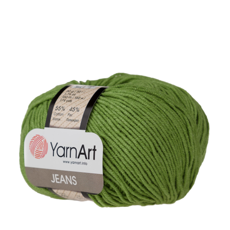 Yarn Art Jeans 69 kolor trawiasty (1)