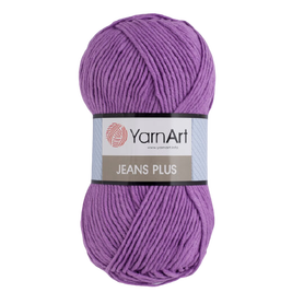 Yarn Art JEANS PLUS kolor jasny fioletowy 72