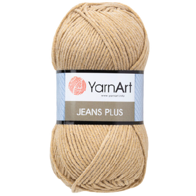 Yarn Art JEANS PLUS kolor beżowy 48