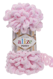 Alize Puffy kolor jasny różowy 31