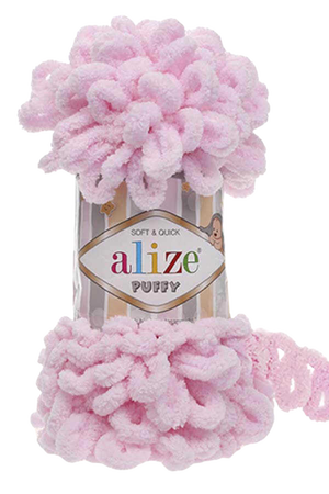 Alize Puffy kolor jasny różowy 31 (1)