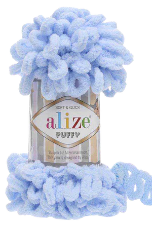 Alize Puffy kolor błękitny 183 (1)