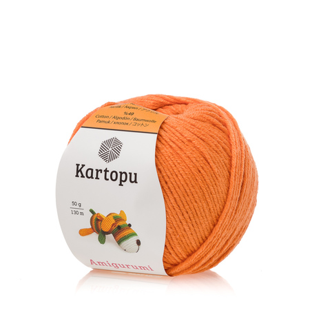 Kartopu Amigurumi kolor pomarańczowy K1250 (1)