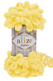 Alize Puffy kolor żółty 216