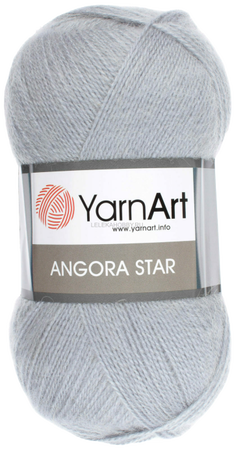 Yarn Art Angora Star kolor szary 3072 (1)