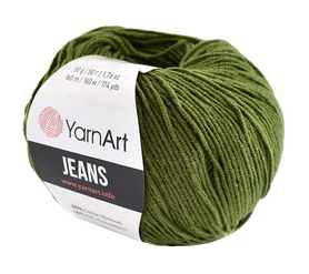 Yarn Art Jeans 82 kolor khaki