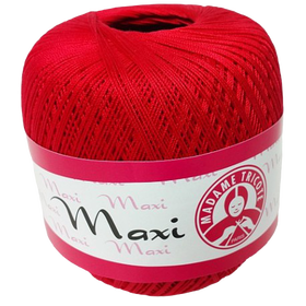 Maxi Madame Tricote kolor CZERWONY 6328