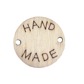 Guzik ozdobny drewniany HAND MADE Ø 22mm