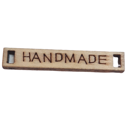 Guzik ozdobny drewniany HAND MADE  (1)