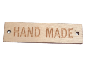 Guzik ozdobny drewniany HAND MADE 