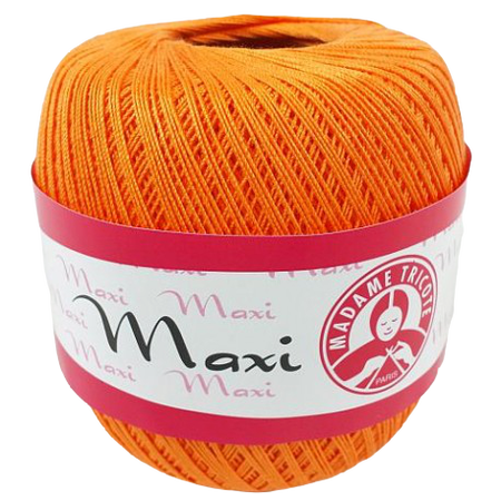 Maxi Madame Tricote kolor POMARAŃCZOWY 6350 (1)