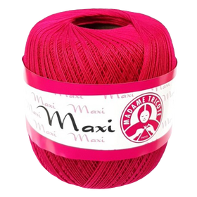 Maxi Madame Tricote kolor AMARANTOWY 6358