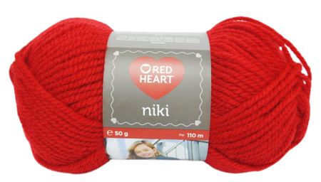 Red Heart Niki 01386 kolor czerwony (1)
