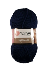 YarnArt Shetland 534 kolor ciemny granat