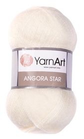 Yarn Art Angora Star kolor ecru 502