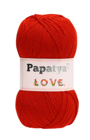 Papatya Love kolor czerwony mak 3080