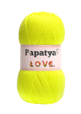 Papatya Love kolor żółty neon 7050 (1)