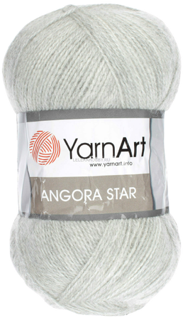 Yarn Art Angora Star kolor jasny szary 282 (1)