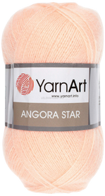 Yarn Art Angora Star kolor brzoskwiniowy 204