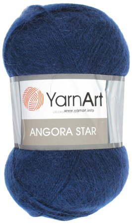 Yarn Art Angora Star kolor granatowy 583 (1)