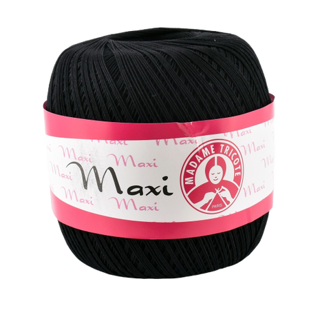 Maxi Madame Tricote kolor CZARNY 9999 (1)
