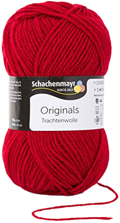 Trachtenwolle Schachenmayr kolor wiśniowy 00131 (1)