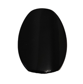Guzik 23 mm x 17 mm kolor czarny 