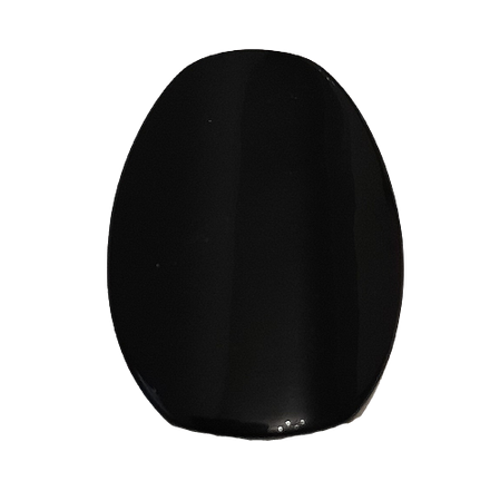 Guzik 23 mm x 17 mm kolor czarny  (1)