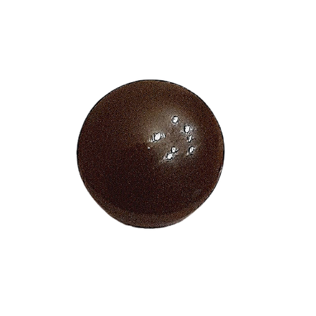 Guzik Ø 12 mm kolor brązowy (1)