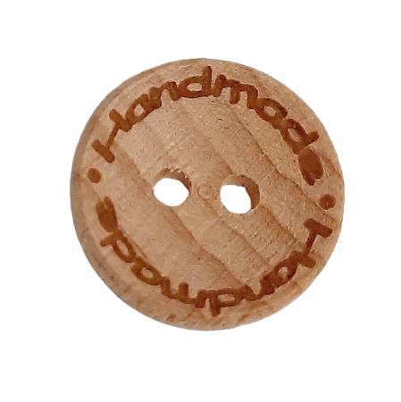 Guzik drewniany Ø 15 mm Handmade (1)