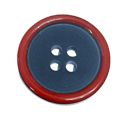 Guzik Ø 20 mm kolor granatowy z bordo (1)