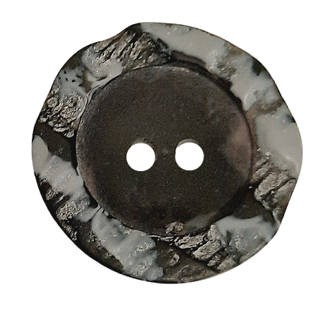 Guzik Ø 15 mm kolor czarno szary (1)