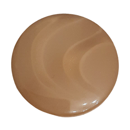 Guzik Ø 22 mm kolor beżowy / brąz (1)