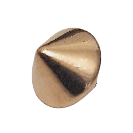 Guzik ćwiek Ø 8 mm kolor złoty (1)