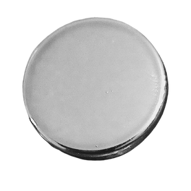 Guzik Ø 10 mm kolor srebrny