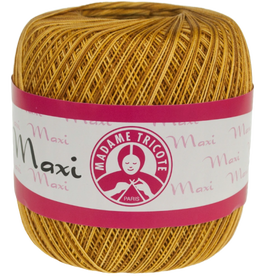 Maxi Madame Tricote Melanż kolor złocisty 5526