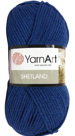 YarnArt Shetland 528 kolor granatowy (1)