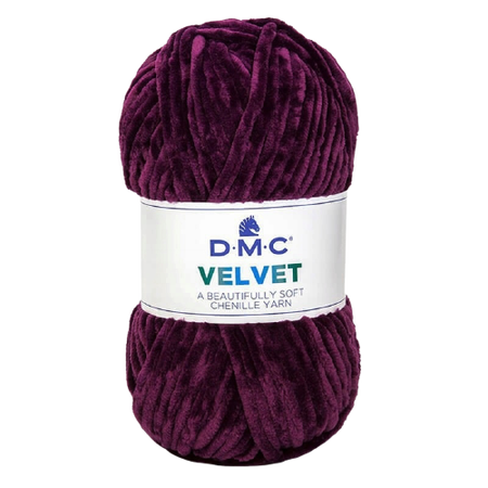 DMC Velvet 007 kolor karminowy (1)